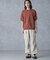 crepuscule／別注 S／S CREWNECK KNIT