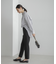 スリムテーパードパンツ