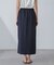 多機能素材サイドベルトストラップ風スカート(セットアップ可）