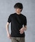 「FORMAL JERSEY」モックネックカットソー半袖