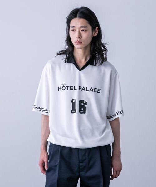 palace UMBRO tシャツ ゲームシャツ HOTEL PALACE （オテルパラス）」UMBROゲームシャツ｜ナノ