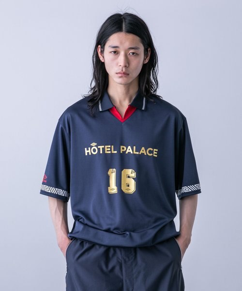 palace umbroゲームシャツ HOTEL PALACE （オテルパラス）」UMBROゲームシャツ｜ナノ・ユニバース