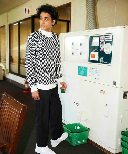 nano universe GOLF／ナイロンクロス1タックパンツ｜ナノ