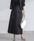 フラップポケットフレアスカート