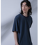 Anti Soaked(R)  汗染み防止 ボーダークルーネックTシャツ
