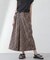 THOUSAND MILE／ウェーブアジャストスカート ゼブラ