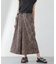 THOUSAND MILE／ウェーブアジャストスカート ゼブラ