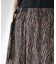 THOUSAND MILE／ウェーブアジャストスカート ゼブラ