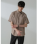 「ICE FLOW LINEN」バリエーションシャツ 半袖