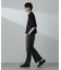 COOLMAX T／Wストレッチブートレッグパンツ