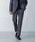 「N TROUSERS」Reflax(R)スラブツイルストレッチパンツ（セットアップ可）