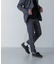 「N TROUSERS」Reflax(R)スラブツイルストレッチパンツ（セットアップ可）