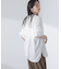 シアーカットワイドシャツ