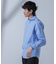 「N SHIRTS」AntiSoaked(R)汗染み防止ホリゾンタルカラーシャツ長袖