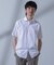 「N SHIRTS」AntiSoaked(R)汗染み防止セミワイドカラーシャツ半袖