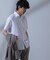 「N SHIRTS」AntiSoaked(R)汗染み防止セミワイドカラーシャツ半袖