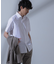 「N SHIRTS」AntiSoaked(R)汗染み防止セミワイドカラーシャツ半袖