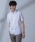 「N SHIRTS」AntiSoaked(R)汗染み防止セミワイドカラーシャツ半袖