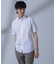 「N SHIRTS」AntiSoaked(R)汗染み防止セミワイドカラーシャツ半袖