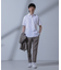 「N SHIRTS」AntiSoaked(R)汗染み防止セミワイドカラーシャツ半袖