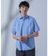「N SHIRTS」AntiSoaked(R)汗染み防止セミワイドカラーシャツ半袖