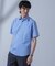 「N SHIRTS」AntiSoaked(R)汗染み防止セミワイドカラーシャツ半袖