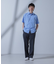 「N SHIRTS」AntiSoaked(R)汗染み防止セミワイドカラーシャツ半袖