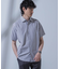 「N SHIRTS」AntiSoaked(R)汗染み防止セミワイドカラーシャツ半袖