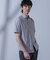「N SHIRTS」AntiSoaked(R)汗染み防止セミワイドカラーシャツ半袖