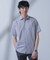 「N SHIRTS」AntiSoaked(R)汗染み防止セミワイドカラーシャツ半袖