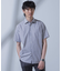「N SHIRTS」AntiSoaked(R)汗染み防止セミワイドカラーシャツ半袖
