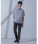 「N SHIRTS」AntiSoaked(R)汗染み防止セミワイドカラーシャツ半袖