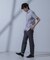 「N SHIRTS」AntiSoaked(R)汗染み防止セミワイドカラーシャツ半袖