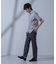 「N SHIRTS」AntiSoaked(R)汗染み防止セミワイドカラーシャツ半袖