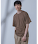 Anti Soaked(R)  汗染み防止 ピンボーダークルーネックTシャツ