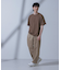 Anti Soaked(R)  汗染み防止 ピンボーダークルーネックTシャツ