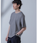 Anti Soaked(R)  汗染み防止 ピンボーダークルーネックTシャツ