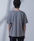 Anti Soaked(R)  汗染み防止 ピンボーダークルーネックTシャツ