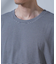Anti Soaked(R)  汗染み防止 ピンボーダークルーネックTシャツ