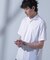 「N SHIRTS」AntiSoaked(R)汗染み防止ホリゾンタルカラーシャツ半袖