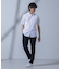 「N SHIRTS」AntiSoaked(R)汗染み防止ホリゾンタルカラーシャツ半袖