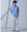 「N SHIRTS」AntiSoaked(R)汗染み防止ホリゾンタルカラーシャツ半袖