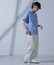 「N SHIRTS」AntiSoaked(R)汗染み防止ホリゾンタルカラーシャツ半袖