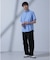 「N SHIRTS」AntiSoaked(R)汗染み防止ホリゾンタルカラーシャツ半袖