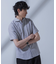 「N SHIRTS」AntiSoaked(R)汗染み防止ホリゾンタルカラーシャツ半袖