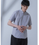 「N SHIRTS」AntiSoaked(R)汗染み防止ホリゾンタルカラーシャツ半袖