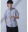 「N SHIRTS」AntiSoaked(R)汗染み防止ホリゾンタルカラーシャツ半袖