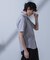 「N SHIRTS」AntiSoaked(R)汗染み防止ホリゾンタルカラーシャツ半袖