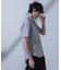 「N SHIRTS」AntiSoaked(R)汗染み防止ホリゾンタルカラーシャツ半袖