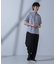 「N SHIRTS」AntiSoaked(R)汗染み防止ホリゾンタルカラーシャツ半袖